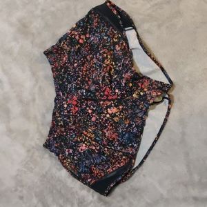 Lululemon Hotty Hot Rainbow Floral Short